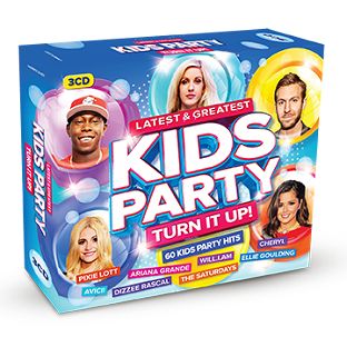 Various - Latest & Greatest Kids Party - Turn It Up! (3CD) - CD